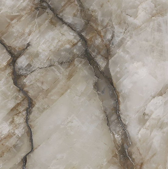 Natural stone tabletop in marble and travertine